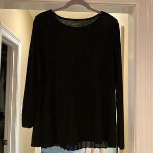Loft women’s black medium sweater